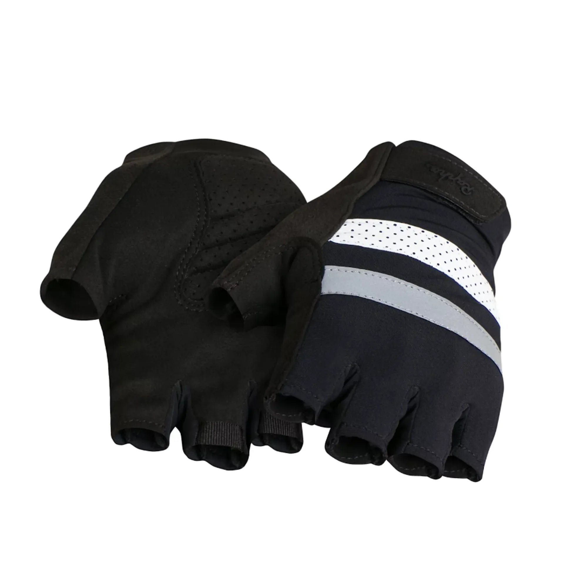 Rapha Unisex Brevet Cycling Mitts in Black Small