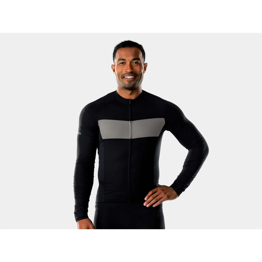 Trek Circuit Ltd Long Sleeve Road Cycling Jersey in Black