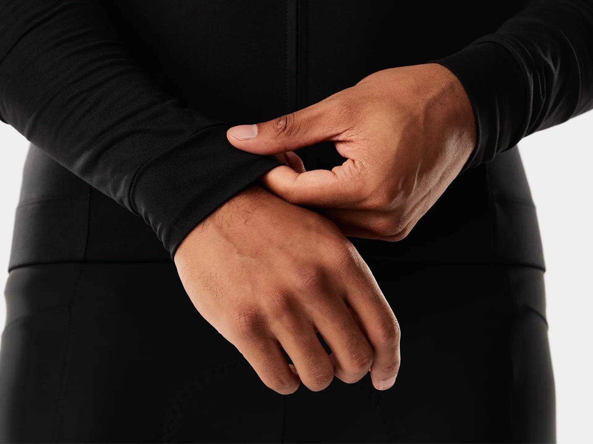 Trek Circuit Ltd Long Sleeve Road Cycling Jersey in Black