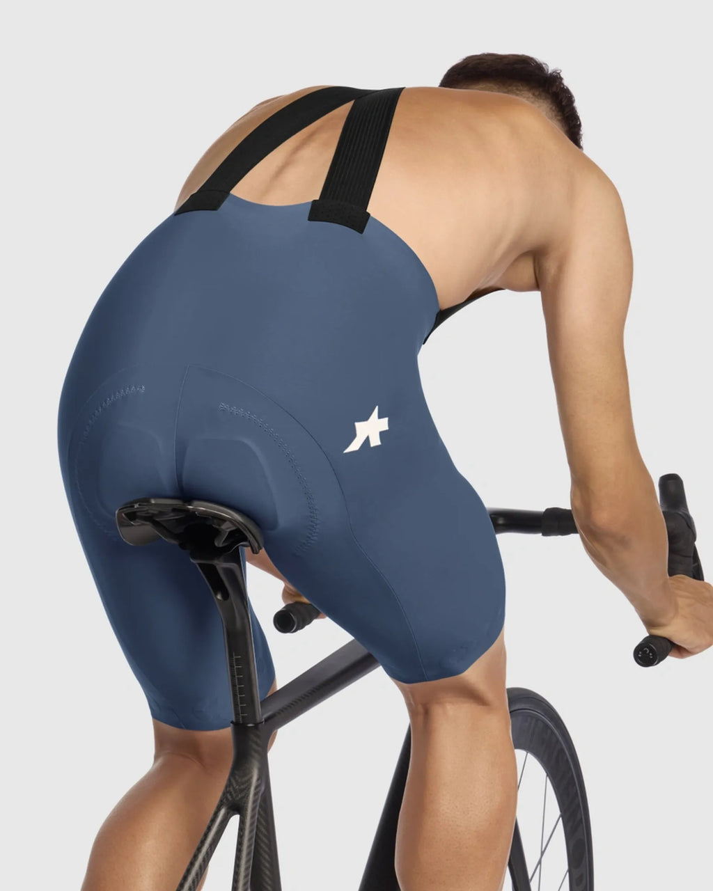 Assos Equipe R Road Cycling Bib Shorts S11 in Secret Blue