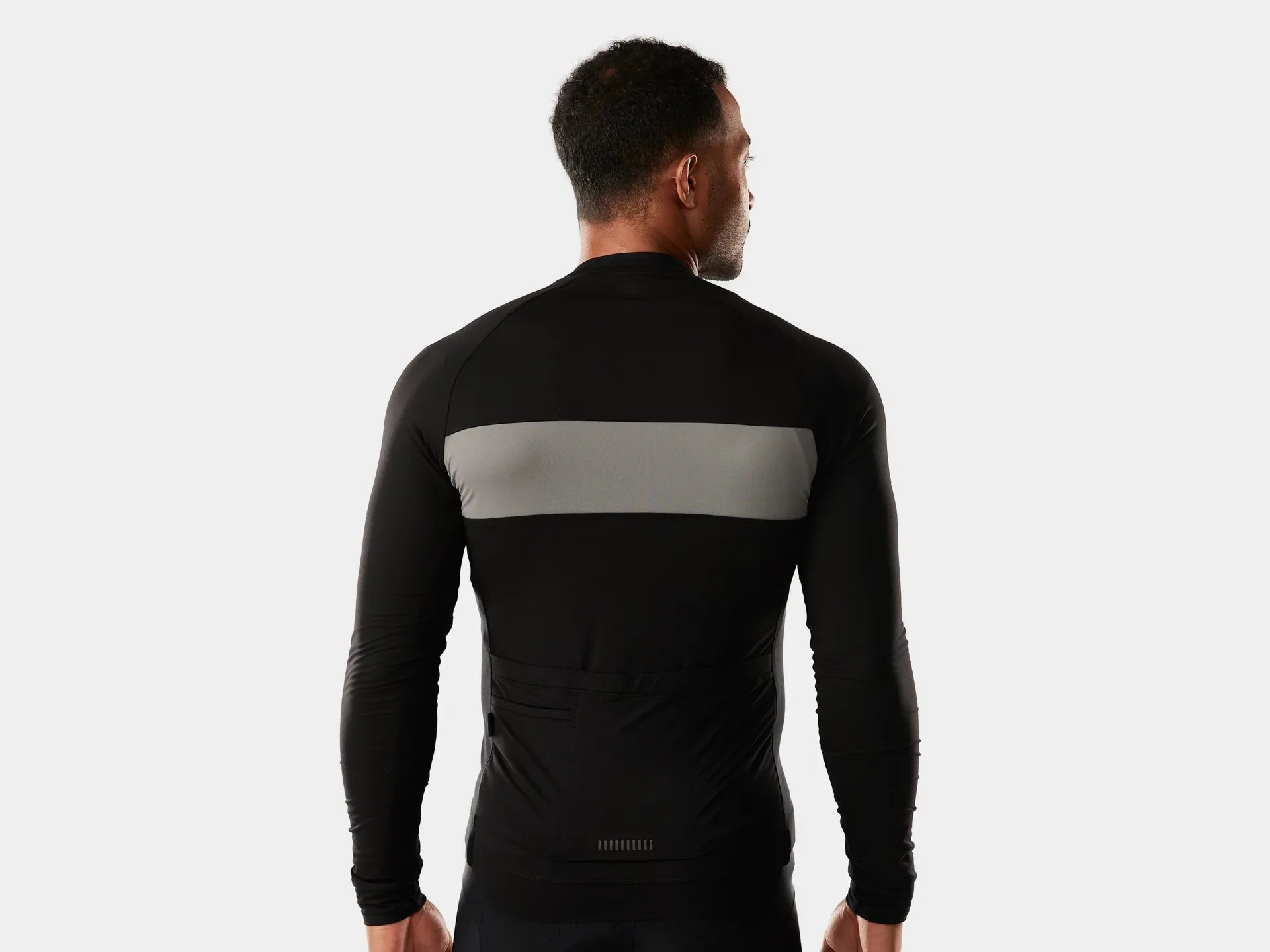 Trek Circuit Ltd Long Sleeve Road Cycling Jersey in Black