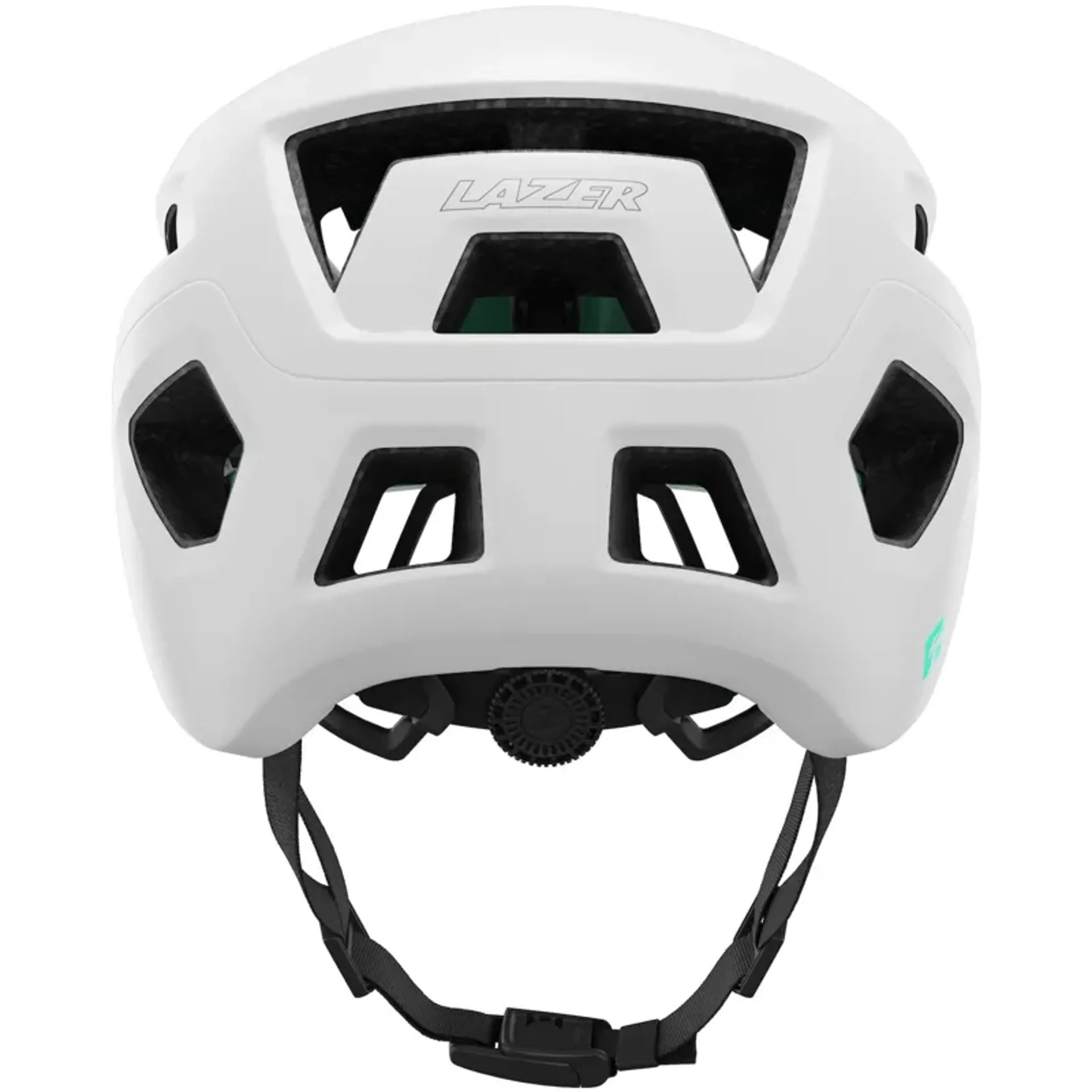 Lazer Coyote KinetiCore MTB Trail Helmet in Matt Full White