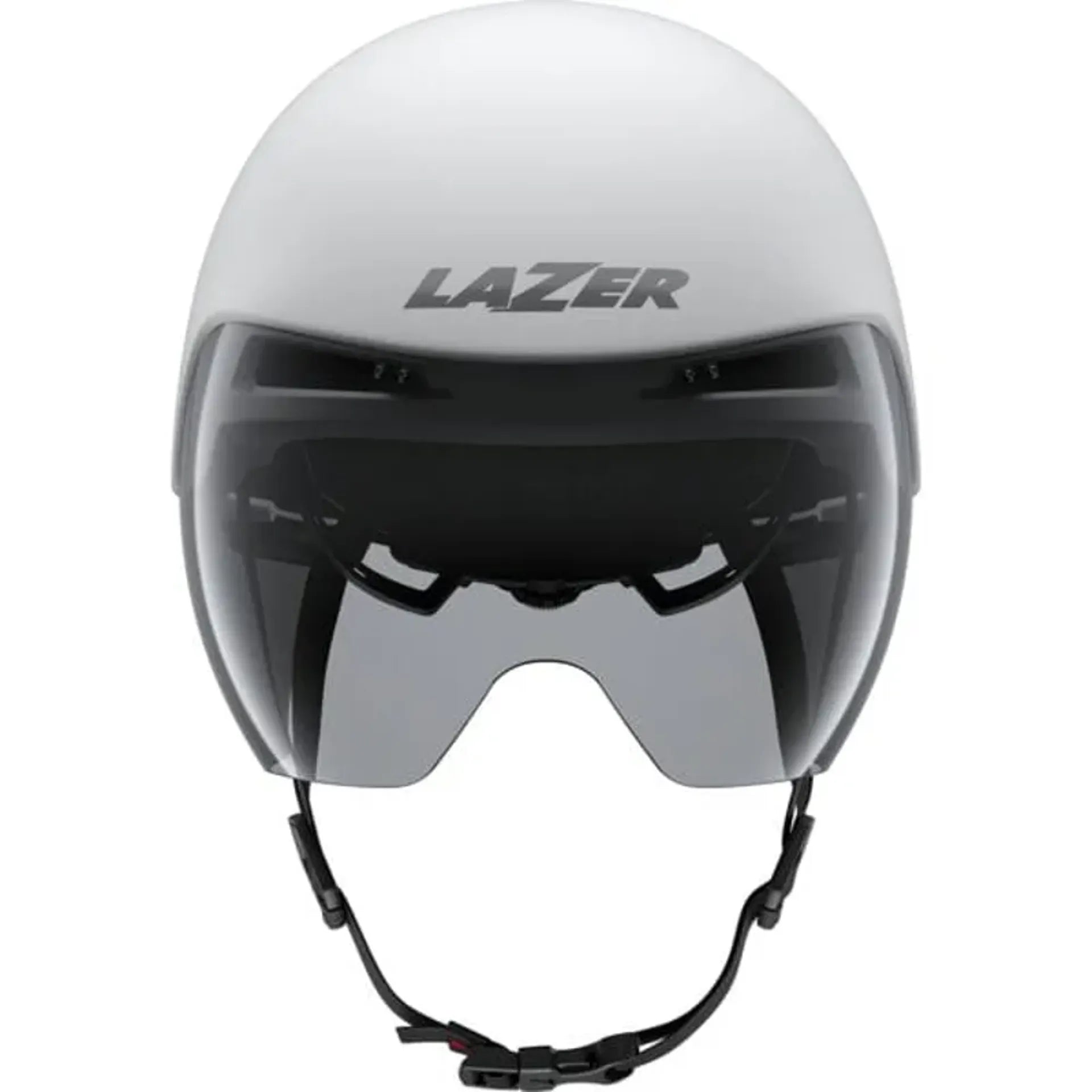 Lazer Volante KinetiCore Aero Tri Helmet in Matt Black Red and silver grey