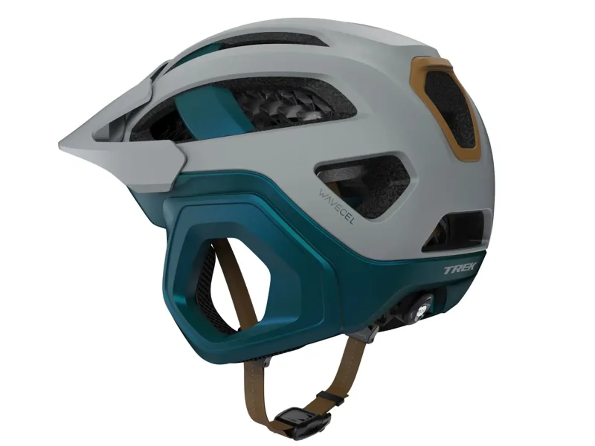 Helmet Trek Blaze WaveCel Large Gravel/Dark Aquati