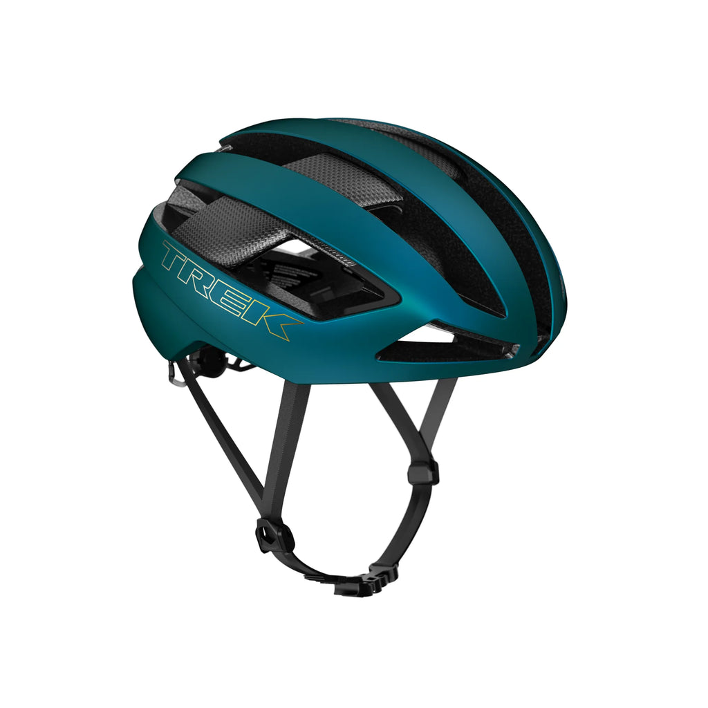 Trek Velocis MIPS Road Bike Helmet In Aquatic Green