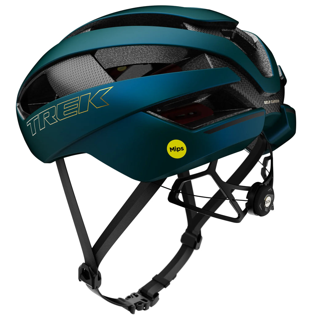 Trek Velocis MIPS Road Bike Helmet In Aquatic Green